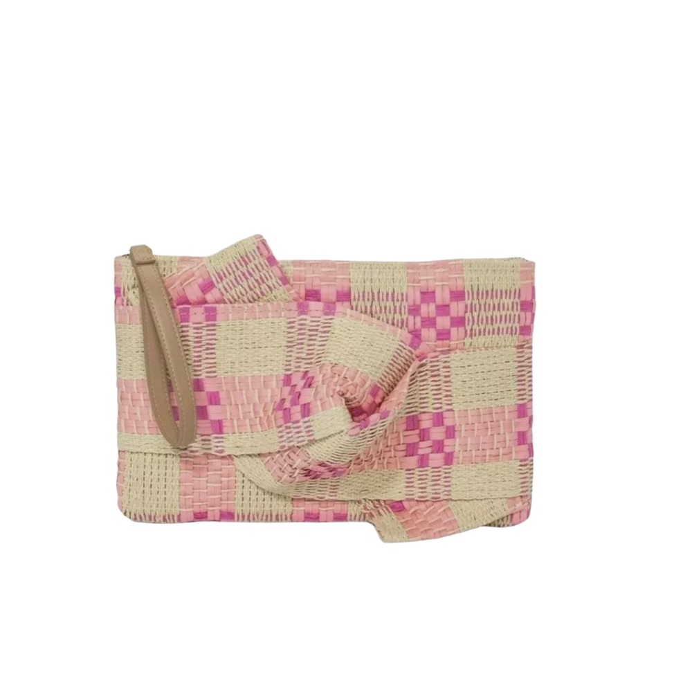 A New Day Plaid Wristlet/Clutch